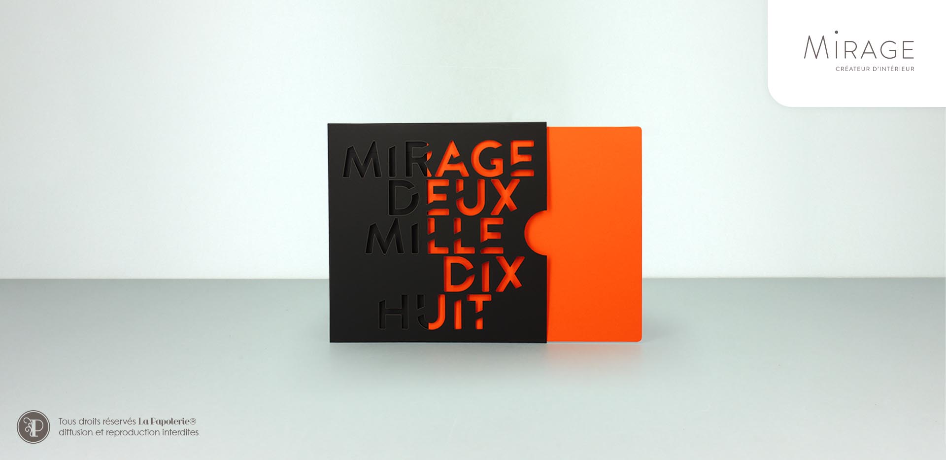 La Papoterie mirage-voeux Gift card Mirage  